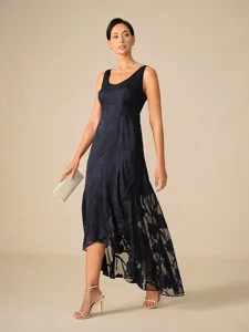 damen-maxikleid-ruschenkleid-elegant-abe-marineblau-1