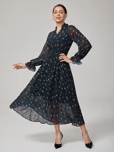 damen-maxikleid-schwarz-chiffon-papagei-default-3