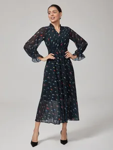 damen-maxikleid-schwarz-chiffon-papagei-default-5