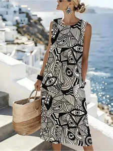 damen-maxikleid-shiftkleid-sommerkleid-a-schwarz-5
