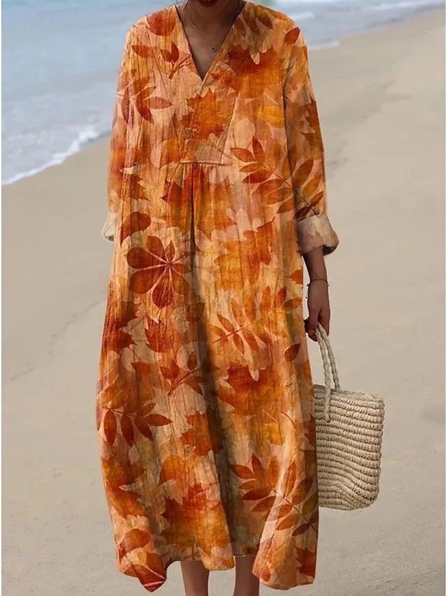 damen-maxikleid-shiftkleid-urlaub-lassig-orange-3