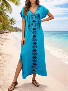 damen-maxikleid-sommerkleid-t-shirt-klei-blau-1