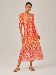 damen-midi-kleid-midikleid-orange-kurzar-default-8
