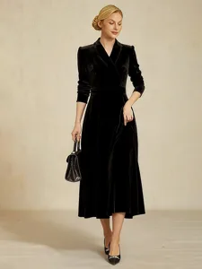 damen-midikleid-a-linie-kleid-elegant-co-schwarz-1