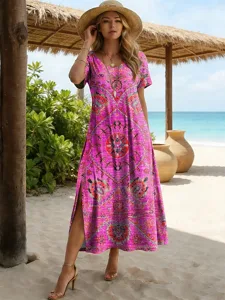 damen-midikleid-a-linie-kleid-lassig-str-purpur-3