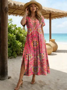 damen-midikleid-a-linie-kleid-lassig-str-rosa-1