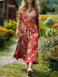 damen-midikleid-a-linie-kleid-party-lass-rote-1