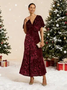 damen-midikleid-etui-kleid-elegant-party-rote-1