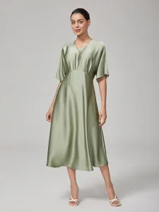 damen-midikleid-mit-umgekehrter-falte-v-grun-1
