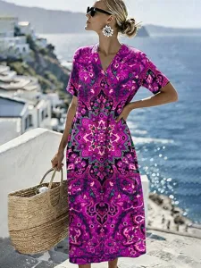 damen-midikleid-shiftkleid-sommerkleid-u-purpur-3