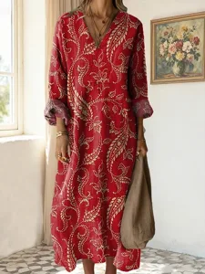 damen-midikleid-shiftkleid-urlaub-lassig-rote-1