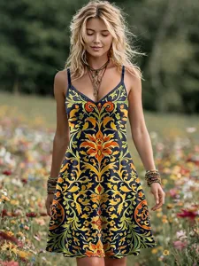 damen-mini-kleid-boho-a-linien-kleid-sli-orange-1
