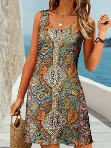 damen-minikleid-sommerkleid-a-linie-klei-braun-1