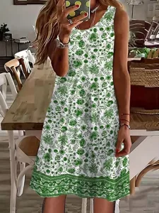 damen-minikleid-sommerkleid-a-linie-klei-grun-3