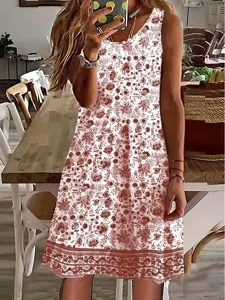 damen-minikleid-sommerkleid-a-linie-klei-rosa-2