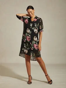 damen-minikleid-v-ausschnitt-hemdkragen-default-5