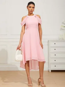 damen-teelange-chiffonkleid-elegant-form-rosa-1