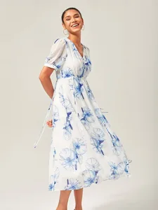 damen-weiblich-freizeitkleid-blau-kurze-blau-1