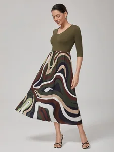 damen-weiblich-freizeitkleid-grun-sommer-grun-1