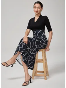damen-weiblich-freizeitkleid-midikleid-s-schwarz-1
