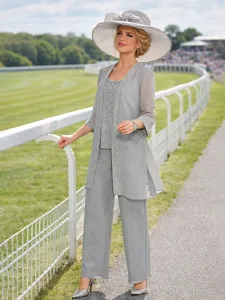 dreiteilig-knochellange-brautmutterkleid-silber-1