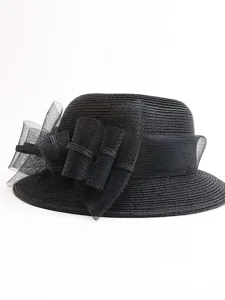 elegante-damen-hute-mit-blumen-einfarbig-schwarz-10