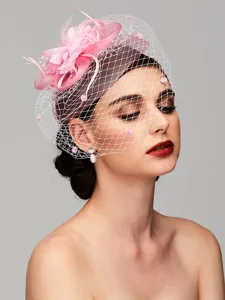 elegante-fascinator-hute-leinen-netz-mes-rosa-34