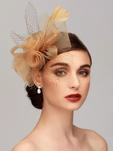 eleganter-netz-tull-fascinator-hute-kopf-champagner-8