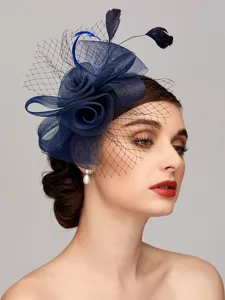 eleganter-netz-tull-fascinator-hute-kopf-dunkelblau-12