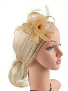 fascinator-feder-netz-hochzeit-geburtsta-gold-7