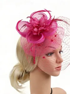 fascinator-feder-netz-hochzeit-geburtsta-super-pink-3