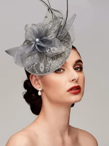 fascinator-hute-kopfschmuck-federn-netz-grau-12