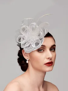 fascinator-hute-kopfschmuck-federn-netz-wei-17
