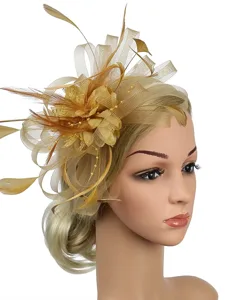 fascinator-kopfschmuck-kopfbedeckung-tul-gold-5