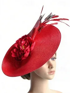 fascinator-polyester-hochzeit-geburtstag-rot-1
