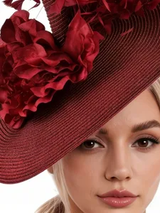 fascinator-polyester-hochzeit-geburtstag-weinrot-3