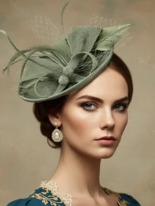 fascinator-sinamay-hochzeit-geburtstag-v-armeegrun-6