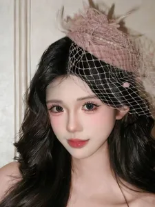 fascinator-stoff-hochzeit-geburtstag-ele-aprikosen-rosa-6