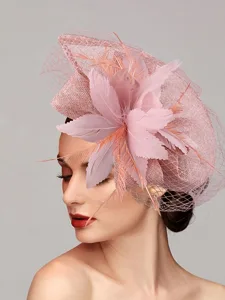 fascinators-polyester-kunstliche-feder-s-rosa-7