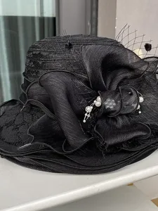 hute-organza-strand-elegant-mit-schleife-schwarz-2