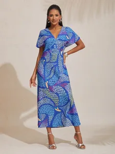 maxikleid-aus-satin-mit-abstraktem-block-blau-1