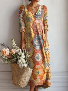 maxikleid-damen-leinenartig-atmungsaktiv-orange-3