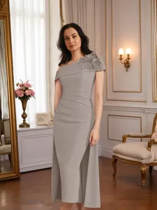 schlauchkleid-kleid-tee-lange-partykleid-silber-9