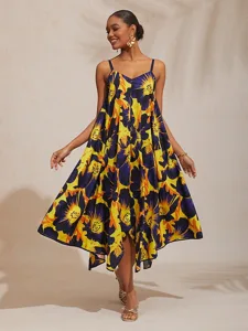 sommerkleid-aus-rayon-mit-blumenmuster-gelb-1