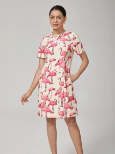 stretch-minikleid-mit-flamingo-print-rosa-1