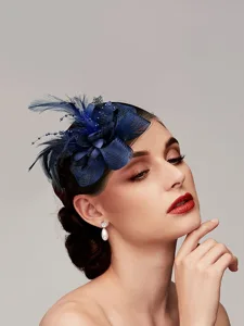 vintage-stil-elegant-luxurios-tull-feder-dunkelblau-4