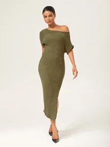 weiblich-strickkleid-armeegrun-kurzarm-e-default-2