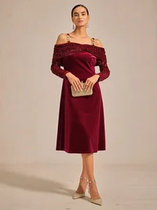 weihnachten-damen-midikleid-schulterfrei-default-6