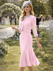 zweiteilig-meerjungfrauenschnitt-knielan-bonbonpink-9