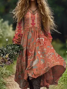 damen-maxi-kleid-boho-a-linie-kleid-urla-orange-2